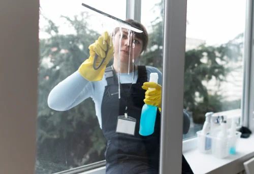 Nettoyage de vitres intérieures et extérieures à Aubignas